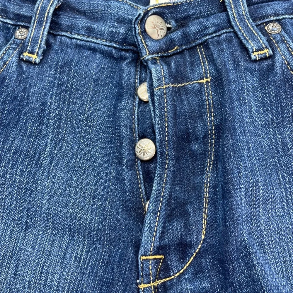 AGAVE DENIMSMITH The Maverick Men's Jeans‎ Classic Fit Straight Cut Blue 32x31.5